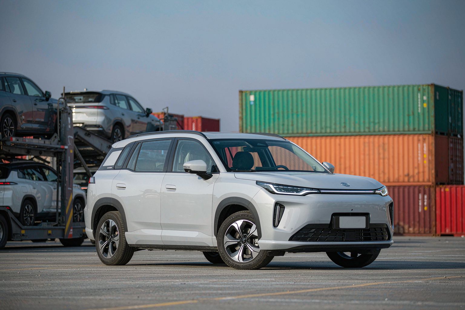 GAC AION i60 compact electric SUV arriving at Khorgos port